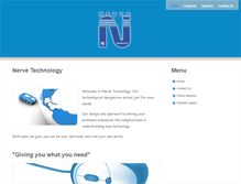 Tablet Screenshot of nerve-tech.com